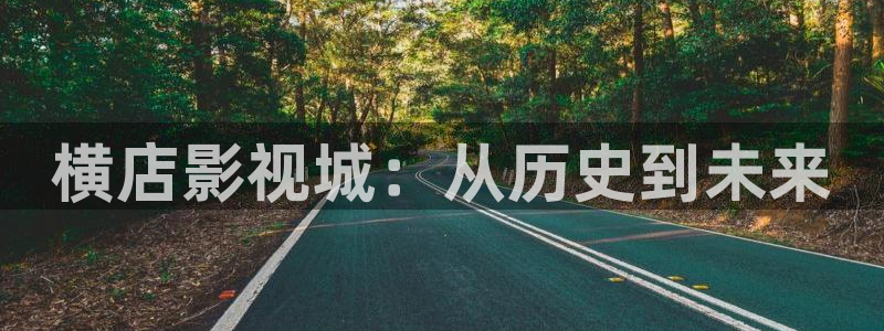 可可影视下载ios：横店影视城：从历史到未来